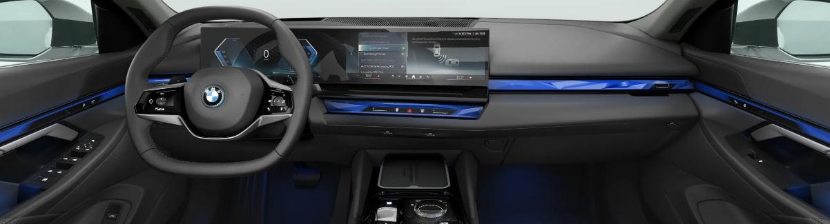BMW 5시리즈 G60 커브드 디스플레이