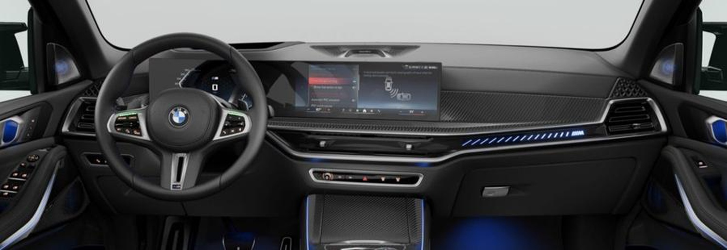 BMW X7 M Sport 실내